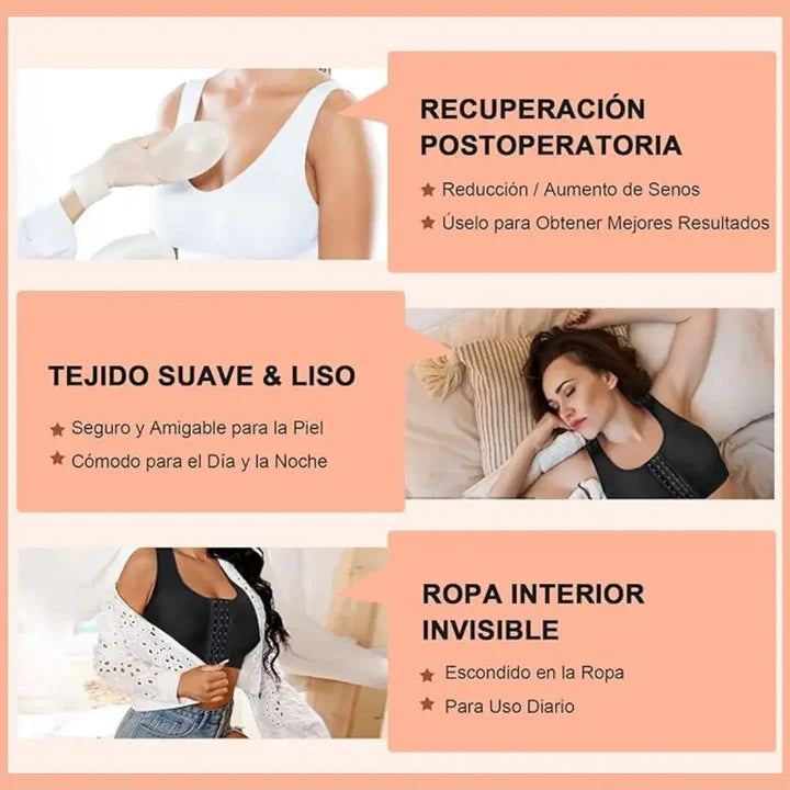 2 x 1 - BRASIER CORRECTOR DE POSTURA CON REALCE