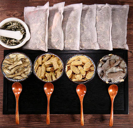 Pack De Hierbas desintoxicantes - 12 hierbas chinas tradicionales para baño de pies