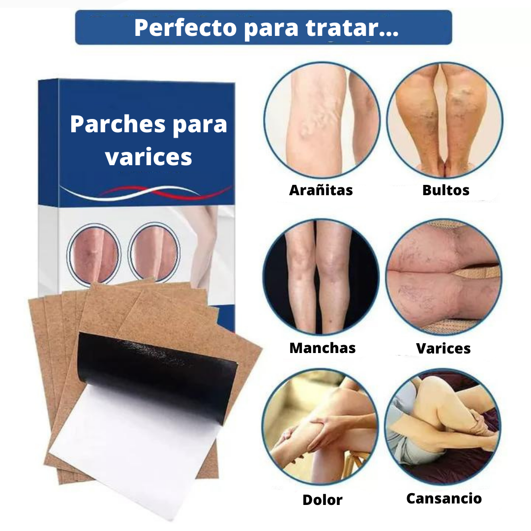 Varipro™ - Parche para Varices ( PACK 10 UNIDADES ) 🎁ESPECIAL ULTIMO DIA 2x1🎁