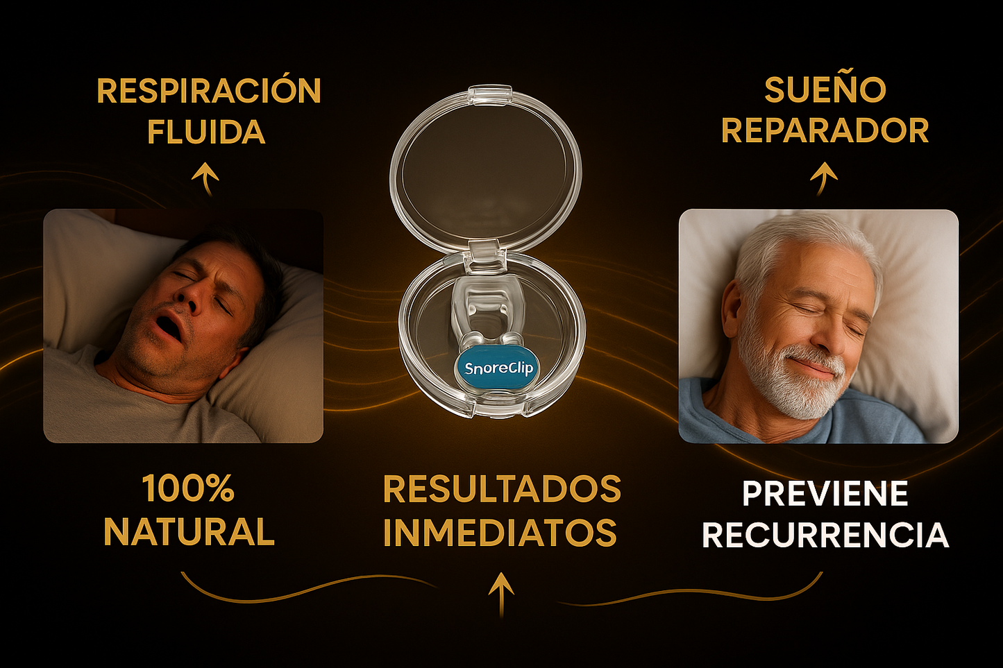 Clip Nasal Antirronquidos SnoreClip™ SOLO POR HOY LLEVA 3 Y PAGA 1🎁