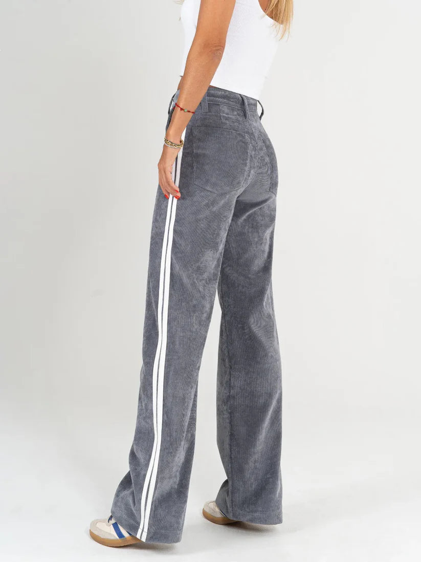 Pantalones sueltos de tiro alto - MODA Y ESTILO
