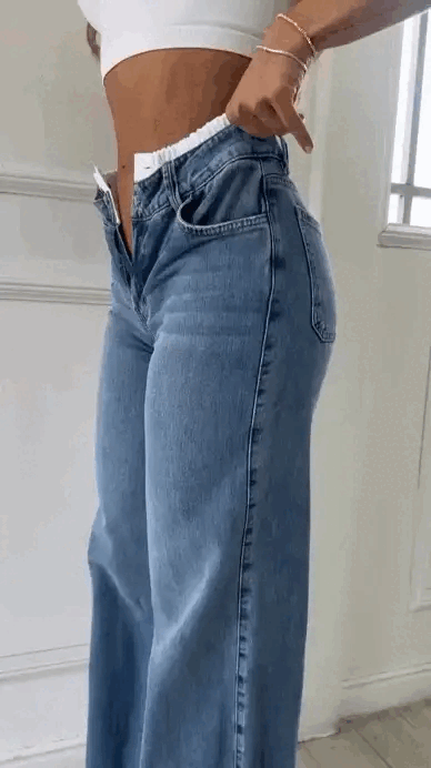 Pantalones Vaqueros Holgados - Levanta Cola