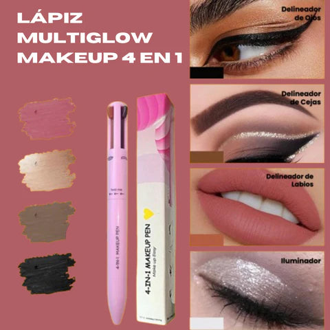 Lápiz MultiGlow Make Up 4 en 1 🤩¡SUPER PROMOCIÓN!🤩