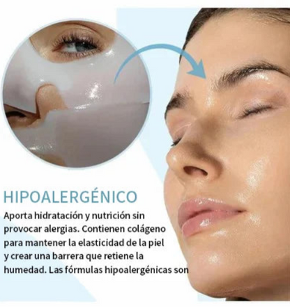 GlowSkins™ ORIGINAL - Mascarilla nocturna de colágeno-COMPRA 5 Y LLEVA 5 DE REGALO🎁