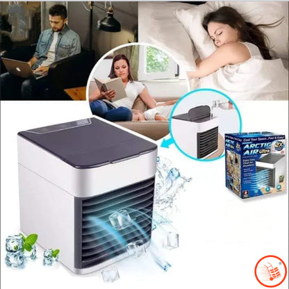PEQUEÑO PERO POTENTE: MINI AIRE ACONDICIONADO PORTÁTIL ❄️❄️