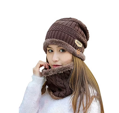 Gorro Y Cuello Conjunto Unisex ¡SUPER PROMOCIÓN!🤩