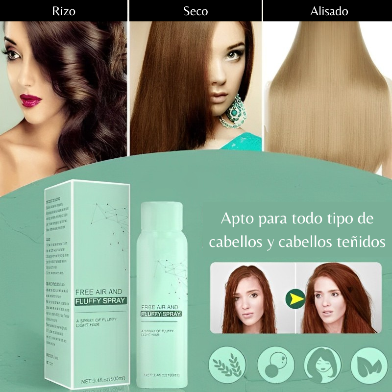 EELHOE Oil Control ™ Spray Voluminizador