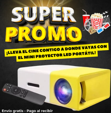 Mini Proyector de Bolsillo 🔥¡SUPER PROMOCIÓN!🔥