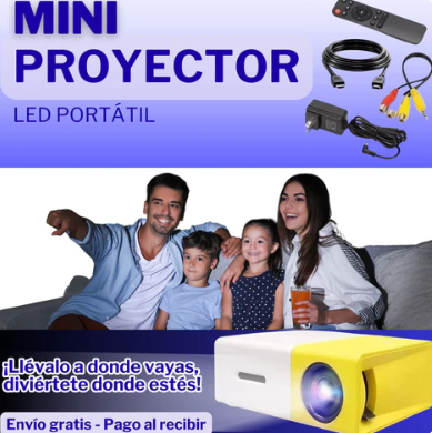 Mini Proyector de Bolsillo 🔥¡SUPER PROMOCIÓN!🔥