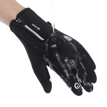 Guantes Para Moto Ciclismo Dedo Touch Protección Invierno